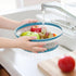 WENWELL 4 in 1 Vented Collapsible Microwave Splatter Cover & Mat, Kitchen Dish Bowl Plate Lid, BPA-Free