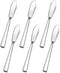 E-far 6 Pack Butter Spreader Knife Set, 7-Inch Stainless Steel Cheese Dessert Knives for Kitchen and Parties