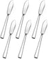 E-far 6 Pack Butter Spreader Knife Set, 7-Inch Stainless Steel Cheese Dessert Knives for Kitchen and Parties