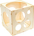 9 Holes Assemblable Wood Balloon Sizer Cube, DIY Tool for Party, Birthday & Wedding Decorations