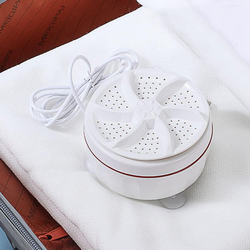 Portable Mini Washing Machine, USB Turbine Washer for Travel, Home, College Room