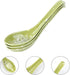 8pcs Melamine Soup Spoons for Chinese Asian Soup, Ramen, Noodle, Porridge Dinner