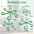 Yiqianhome 8PCS 4 Climbing Plant Stem Supports Sizes, Reusable Plastic Stakes Indoor/Outdoor Garden Flower Growth