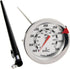 HIC Kitchen Large Easy-Read Face Roasting Deep Fry Candy Jelly Thermometer, Stainless Steel Stem with Sheath