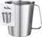 KSENDALO 48oz/6Cup SUS304 Stainless Steel Measuring Cup, Precision Engraved Markings for Liquid, Coffee, Milk & Espresso