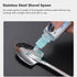 Ice Cream Spoon, Stainless Steel Cute Shovel Spoon Innovative Food Grade Material Reusable Sugar Dessert Cake Spoon for Home Cafe(4 Pointed Shovel)