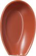 OGGI Spooner Ceramic Spoon Rest for Stove Top, Brick Red Kitchen Decor