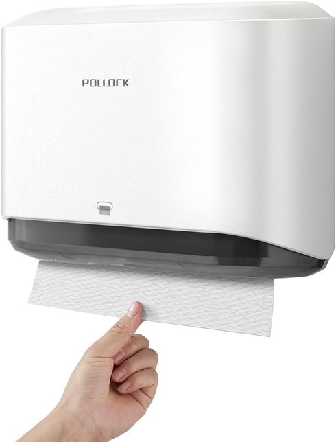 Commercial Paper Towel Dispenser Holder Wall Mount, Multi-fold Trifold C Fold Hand Towel Dispenser, Bathroom Paper