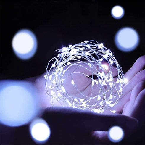 VOOKRY 12 Pack Fairy Lights Battery Operated, 30 LEDs Mini Starry String Lights for DIY Wedding Decorations