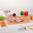 Restaurantware Nature Tek 17.3 x 12.8 Inch Double-Sided Chopboard, Durable Cutting Board with Thumb Hole