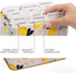 Jot & Mark Recipe Card Dividers | 24 Tabs, 4x6 Inch Cards, Organize Recipe Box (Classic)