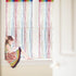 Door String Curtain, Wall Panel Fringe Window Room Divider Blind, Decorative Tassel Screen for Wedding Coffee House
