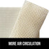 Gorilla Grip Extra Strong Rug Pad Gripper, 4x6 FT - Thick, Slip and Skid Resistant for Hard Floors