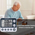 FCXJTU Digital Dual Kitchen Timer: Large Display, Adjustable Volume Alarm, Stopwatch, Magnetic Back (White)