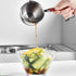 Stainless Steel Saucepan, Non-Stick Multipurpose Sauce Pan with Pour Spout and Wood Handle for Cooking Heating