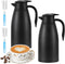 70 oz Thermal Coffee Carafe, Insulated Stainless Steel Coffee Carafes for Keeping Hot Beverages Hot for 12 Hours (2