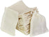 30 Pcs 4 x 3 Inches Natural Unbleached Cotton Drawstring Bags - Muslin Bags for Spice, Herbs, Tea