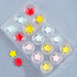 2 Pcs Set 15 Cavity Sugar Flower Fondant Shaping Plate, Plastic Mold