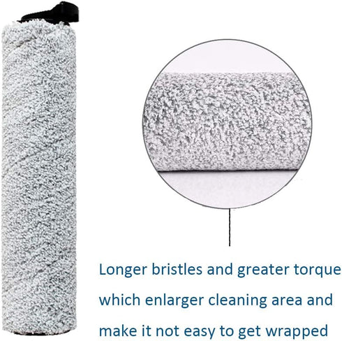 2 Pack Brush Roller Replacement for Tineco iFloor 2, iFloor 3, and Floor One S3 Wet Dry Cordless Vacuum