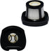 Vacuum Filter Replacement for Bissell 2284W, 2390, 2389, 2390A, Includes 4 Mesh and 4 Foam Filters