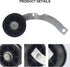 37001287 Dryer Idler Pulley Assembly, Compatible with Whirlpool Dryers, Replaces WP37001287 AP6008789