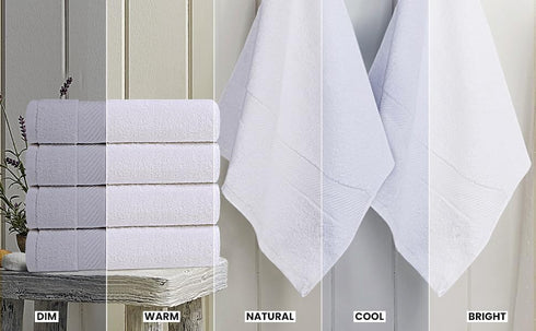 6 Pack Set (27 54 Inches), 500 100% Utopia Towels Bath Towel x GSM Ring Spun Cotton Medium Lightweight and Highly
