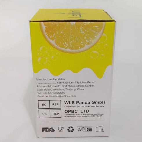 Citrus Juicer Hand Juicer with Lemon Shape - Two Press Options for Different Fruits (Green)