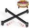Plant Caddy With Wheels, 21" to 30" Heavy Duty Rolling Plant Dolly,