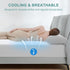 MERITLIFE Premium 100% Waterproof Mattress Protector Twin XL Size, Cooling Breathable Cover with 8-21" Extra Deep Pocket