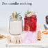 8 oz 20 Folinstall Small Glass Jars with Airtight Lids, Pcs Candle Jars for Candle Making, Wedding Party, Empty Food