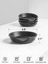 LE TAUCI Ceramic Spoon Rest for Kitchen, 4.8 Inches Spoon Holder for Stove Top, Kitchen Accessories (Crude Black)