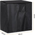 uxcell Air Conditioner Cover, 26"x26"x32" Outdoor Unit Square Vertical Protective Cover (Black)