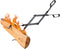 AMAGABELI GARDEN & HOME 26" Long Firewood Tongs, Heavy Duty Log Grabber for Fireplace & Fire Pit