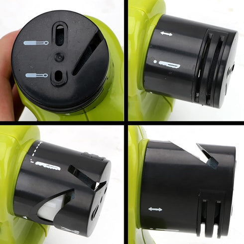 Jeanoko Motorized Knife Blade Sharpener, Electric Knife Sharpening Machine Tool for Kitchen
