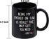 Being My Father-in-law Coffee Mug - 11 Oz Black Gift for Christmas Birthday or Father's Day from Daughter Son
