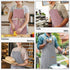 NLUS 2 Pack Kitchen Cooking Aprons, Adjustable Bib Soft Chef Apron with 2 Pockets for Men Women