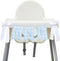 VitalCozy Blue One High Chair Banner for Girls Boys First Birthday High