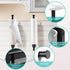 MGahyi 13.2 inch Paper Towel Holder - Wall Mount, Self Adhesive or Drilling, Stainless Steel Rack (Black, 2*Rectangle)