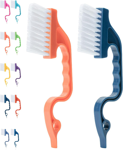 Slick- Window Track Cleaning Brush, 2 Pack, Tool for Window Groove Cleaning and Gap Cleaning