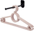 Single Section Wall Mount Stainless Steel Clothes Hanger Storage Rack Organizer, Adhesive or Drilling Installation