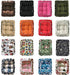 TINTON LIFE 10"x14" Padded Rectangle Bar Stool Cover Cushion with Elastic Fabric Satori Stool Seat Cushion for Metal