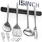 Magnetic Knife Holder for Wall, 15 Inch Knife Magnetic Strip, Space-Saving, Punch-Free Multipurpose Knife Rack