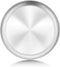 P&P CHEF Pizza Pan Bakeware, Stainless Steel Pizza Tray for Baking, Healthy & Reusable, 10 Inch & Silver