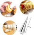 30pcs Non-Stick Cream Horn Cones Tubes Stainless Steel Conical Croissant Pastry Baking Moulds Set, Cannoli Form Roll Mold Corner Shaper for Christmas Anniversary and Daily Use #1 by RoseFlower
