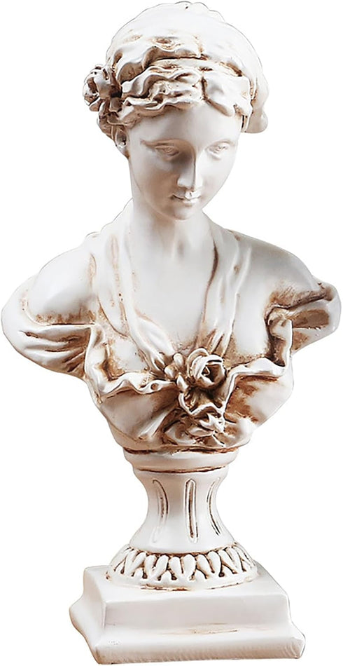 8.6 Inch Greek Statue of Venus Goddess, Classic Roman Greek Mythology Head