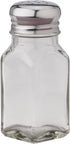 HIC Harold Import Co. Classic Diner Style Salt and Pepper Shaker, Glass, 2.5-Ounce