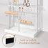 ProCase 6 Tier Jewelry Organizer Stand, Necklace Holder with 15 Hooks, Jewelry Tower Display Rack for Earrings, Rings -