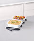 Joseph Joseph Stretch Folding Silicone Trivet, Black; Heat Resistant Mat for Hot Pots and Pans, Expanding Nonslip Stand