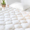 GRT Cooling Mattress Pad Cover - Rayon from Bamboo Full Size, Extra Thick Quilted Fitted Topper with 19 Inches Deep