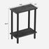 TB01BY062 TUTOTAK Small Side Table, Narrow End Table, Skinny Sofa Table, Slim Nightstand, Couch Table, Living Room, Bed